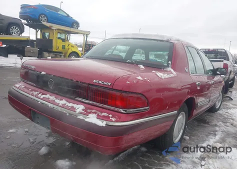 1994 Mercury Grand Marquis Gs из США, поврежденный, VIN 2MELM74W0RX683078